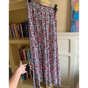Floral Maxi Skirt